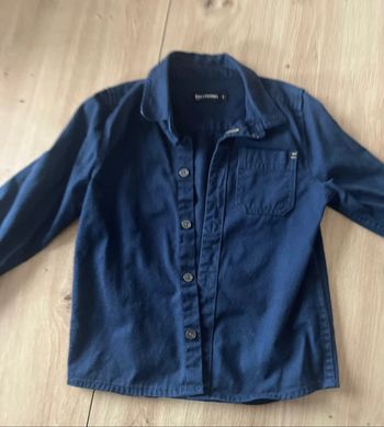 Chemise bleu marine garçon