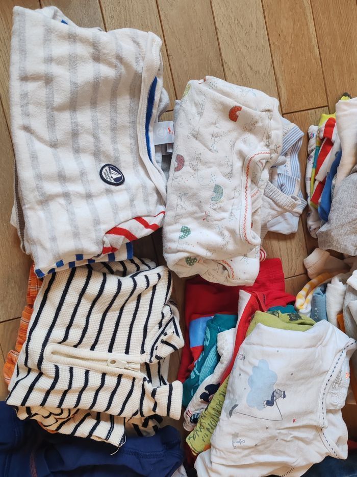 Lot vêtements bébé 6 mois garçon été automne - photo numéro 3