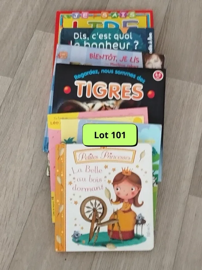 Lot de 8 jolis livres pour les tout petits L101 - photo numéro 9