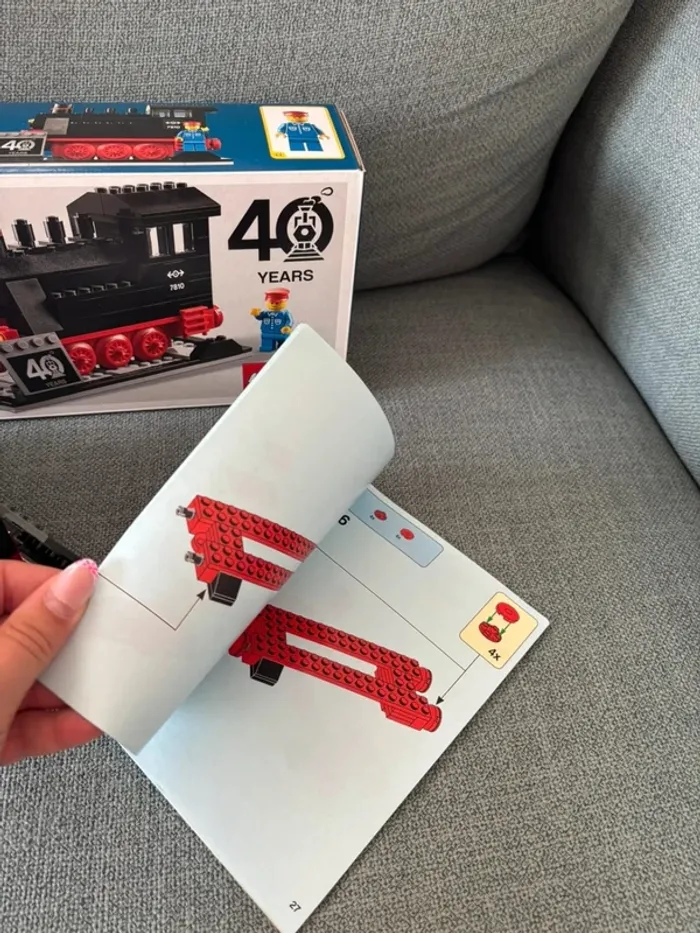 Locomotive train lego 40 ans - photo numéro 8