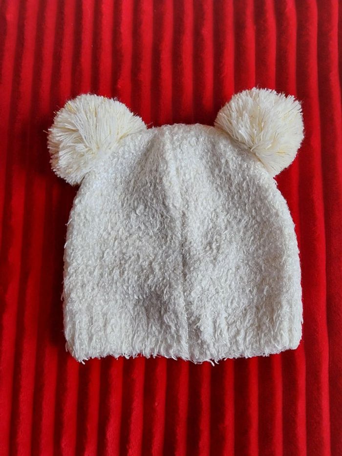 Bonnet minnie blanc - photo numéro 2