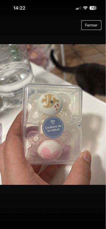 Sucette mam 0-6 mois