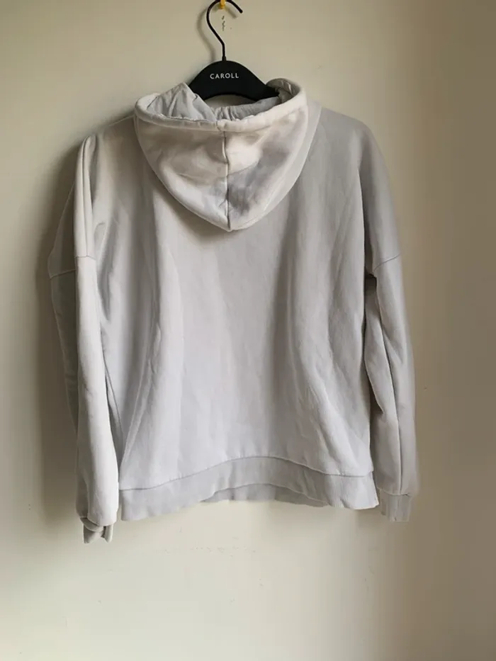 Sweat a capuche blanc - photo numéro 4