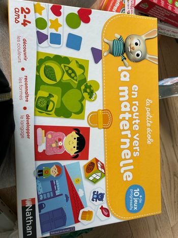 Jeu éducatif « en route vers la maternelle »