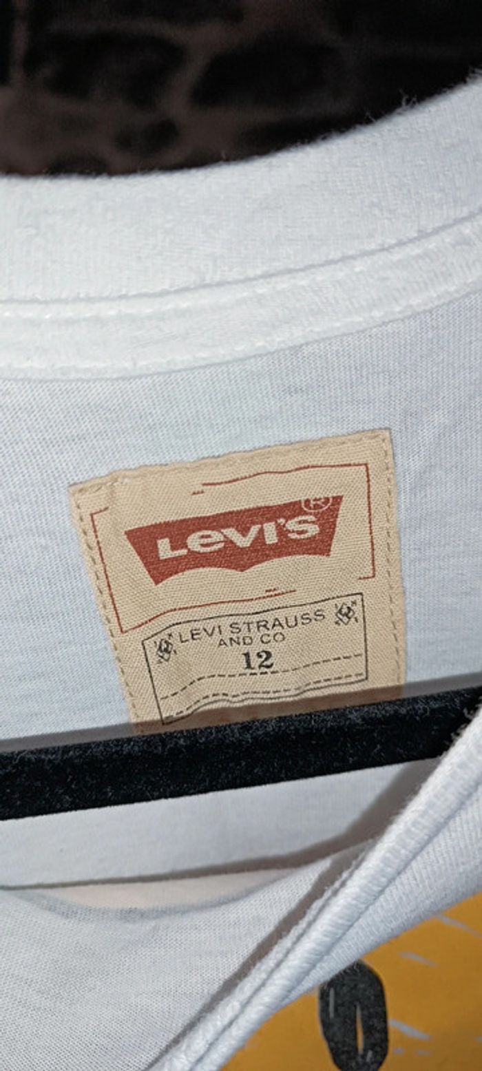 Tee-shirt manches longues Levi's 12 ans - photo numéro 3