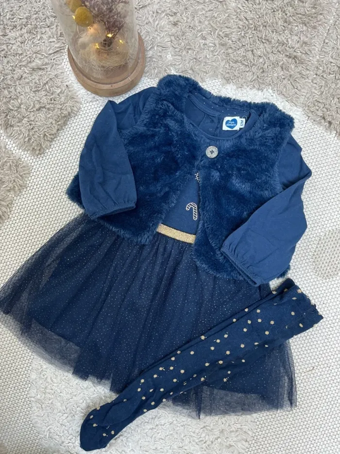 Tenue Noël Mots d’enfants 12M