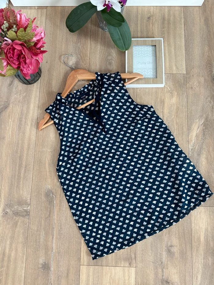Blouse bleue • Kiabi • 36 - photo numéro 2