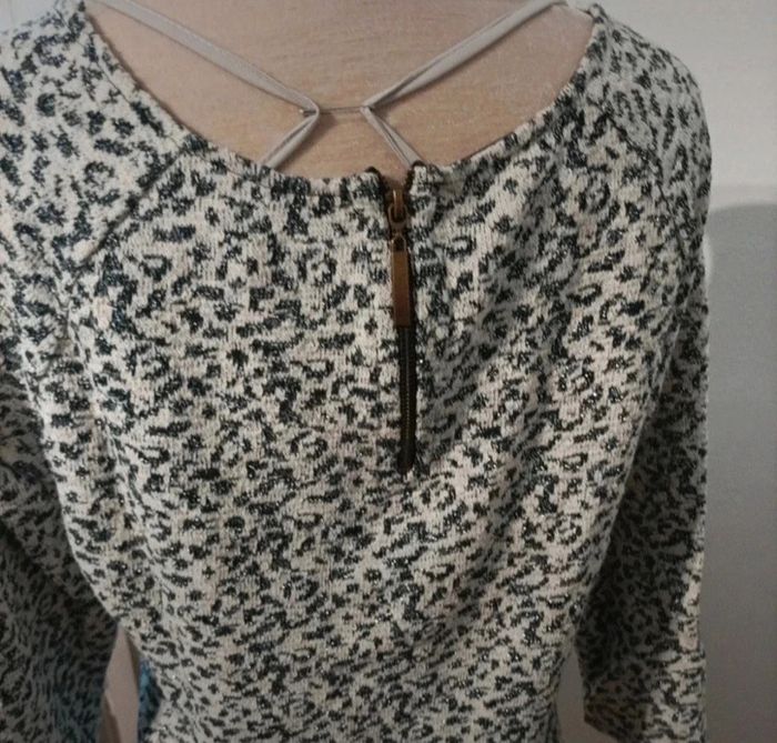 Superbe pull léger motifs léopard - photo numéro 4