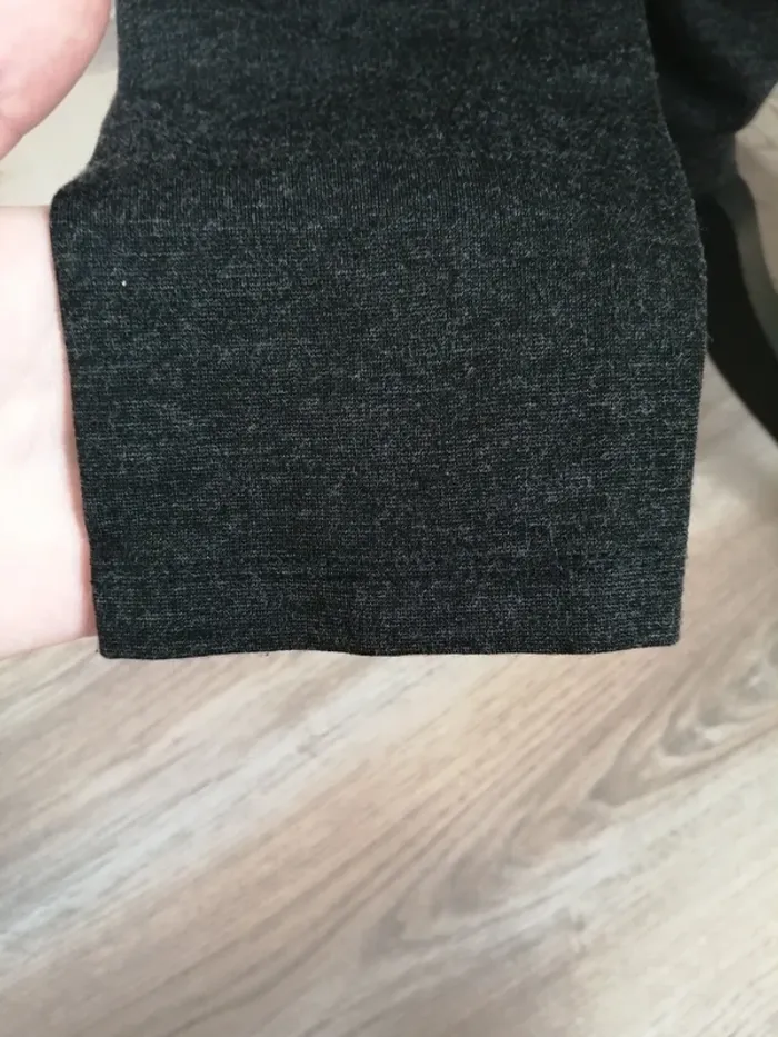 Pantalon legging gris chiné élastique à la taille / camaïeu / (M) - photo numéro 4