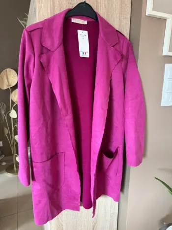 Manteau en suédine