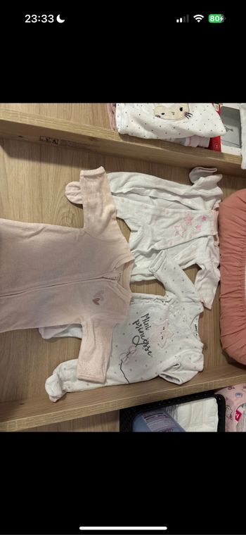 Lot 3 pyjamas velours