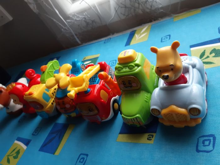 Garage et figurines tut tut bolides - photo numéro 2