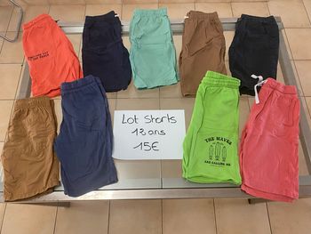 Shorts 12 ans