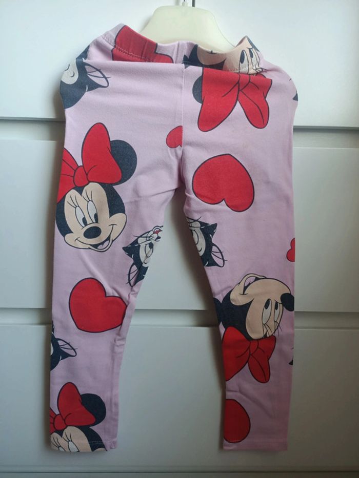 Legging H&M motif Disney taille 3/4ans - photo numéro 3