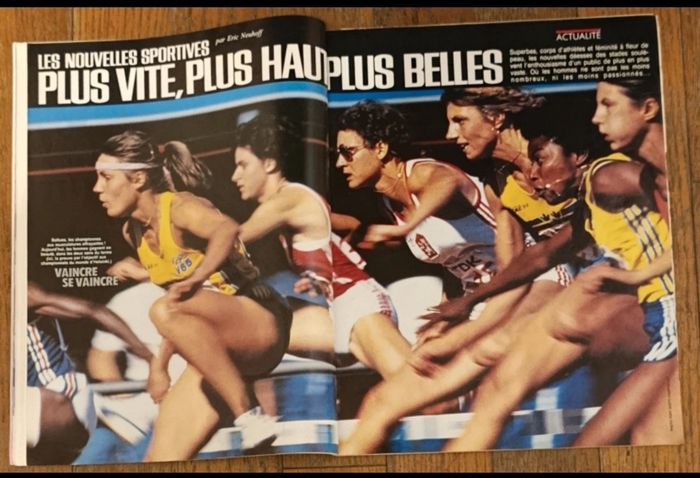 Ancien magazine Madame Figaro 1984 N°12405 vintage - photo numéro 3