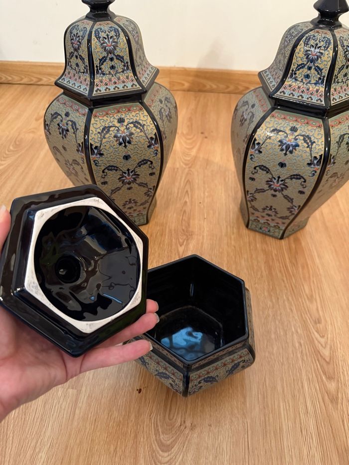 2 vase pot et 1 bonbonnière - photo numéro 7