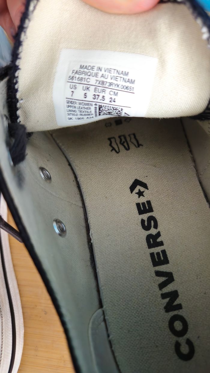 Converse femme basse noire - photo numéro 6