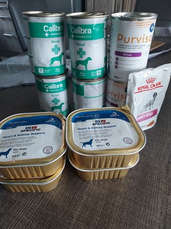 Lot de pâtés chien problème rénal