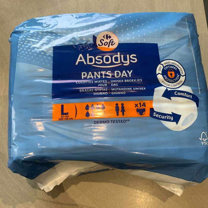Culottes absorbantes de  Carrefour