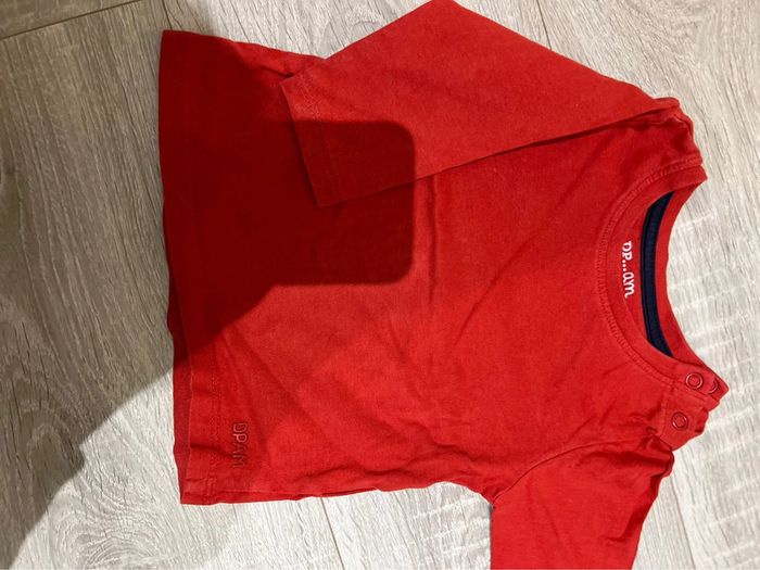 Lot tee shirt ML 6 mois - photo numéro 8