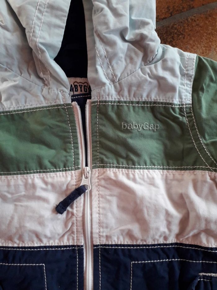 Babygap manteau demi-saison taille 3/6 mois - photo numéro 2