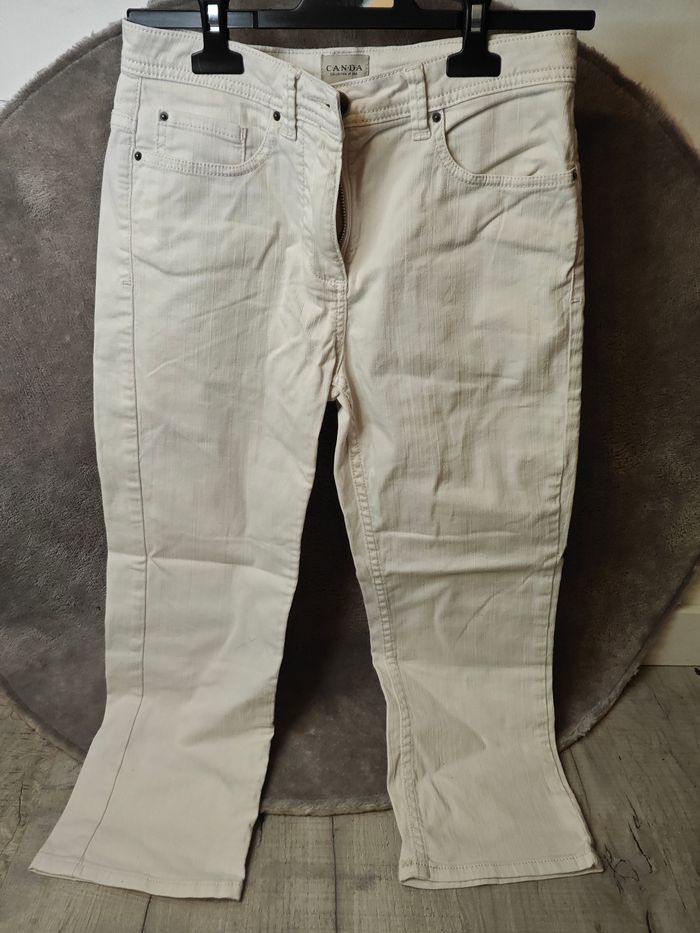 Jeans pantacourt