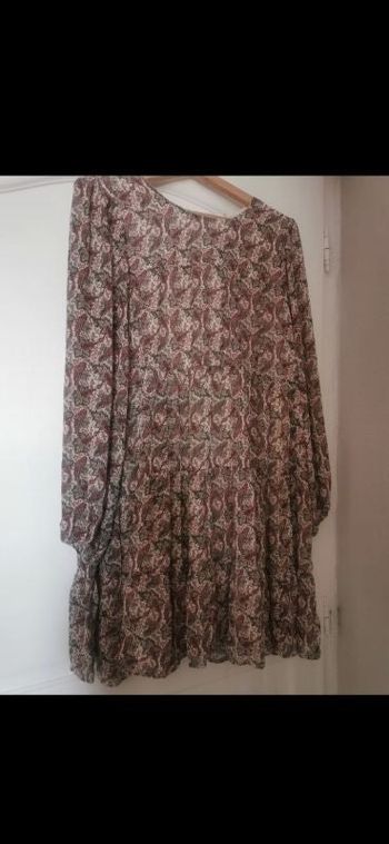 Robe courte en voile