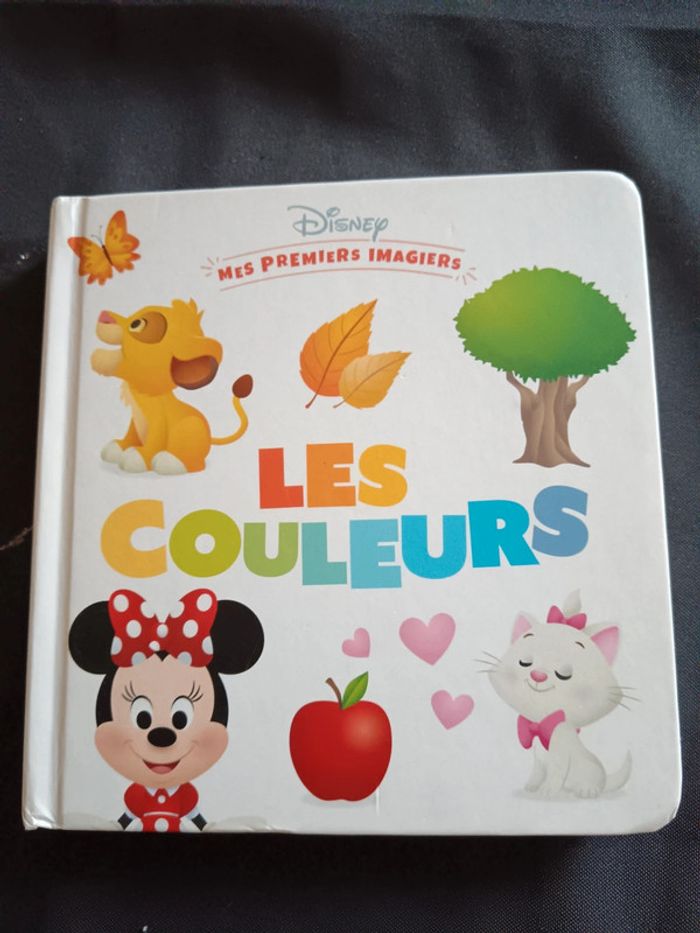 Livre mes premiers imagiers les couleurs