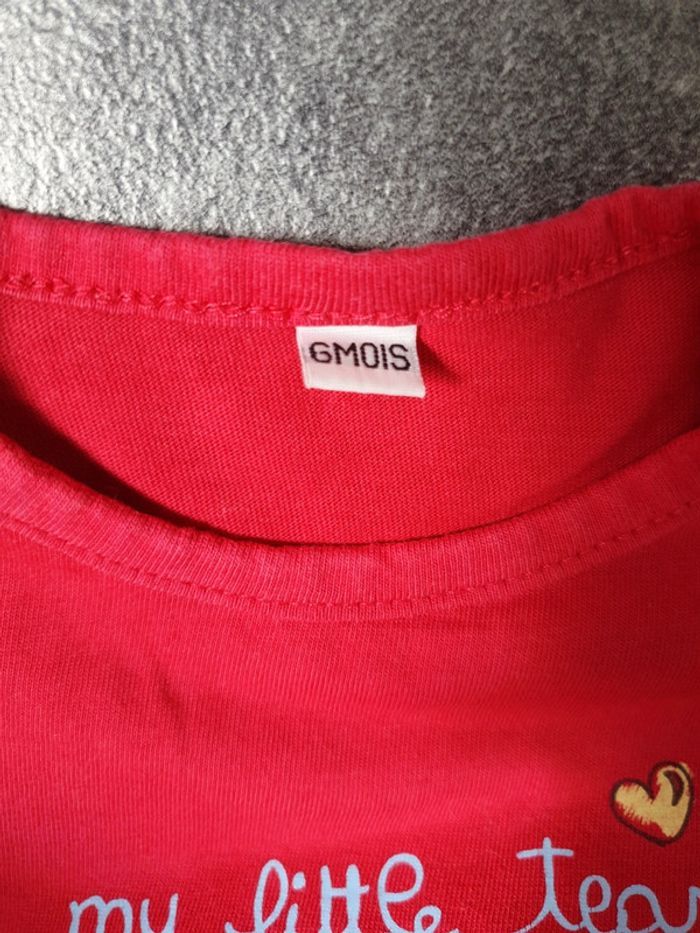 Ensemble été bébé fille 6 mois peu porté - photo numéro 3