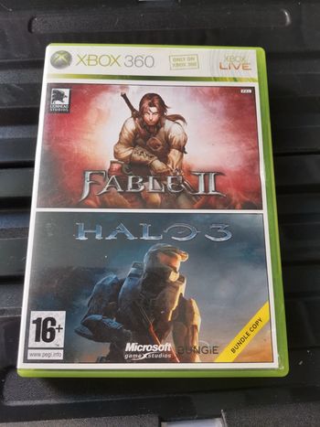 Fable II et Halo 3 xbox 360