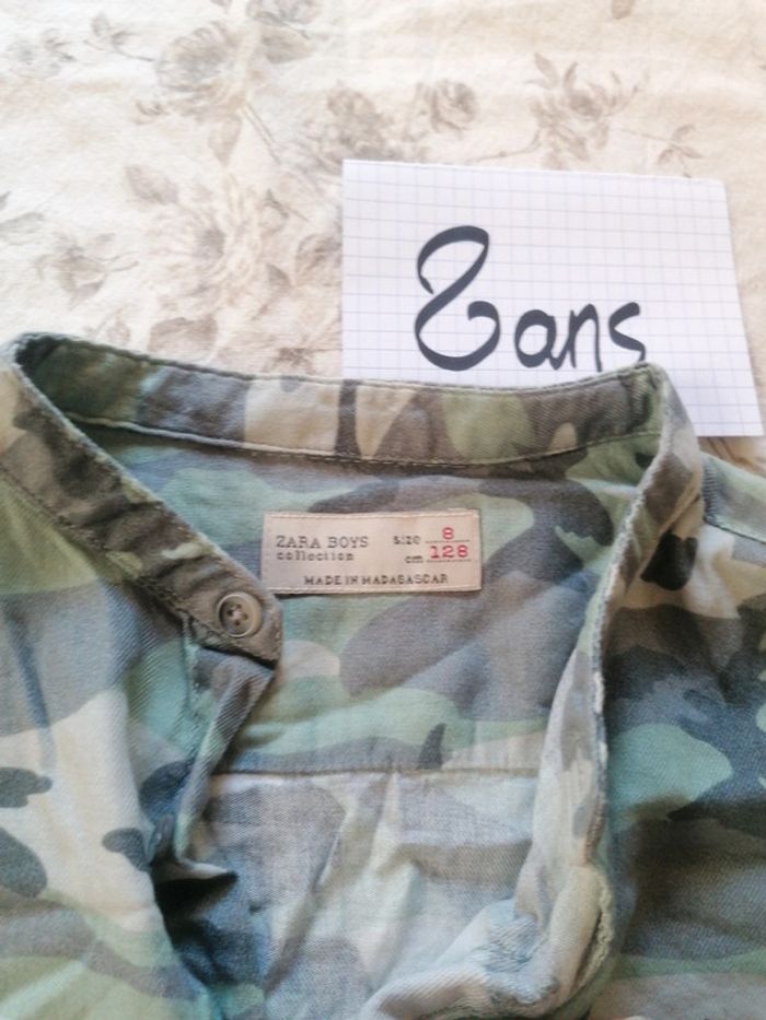 Chemise fluide zara boy 8 ans - photo numéro 2