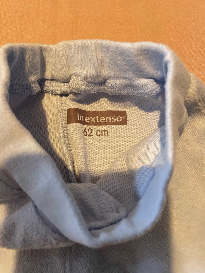 Ensemble épais bleu garçon 3 mois - photo numéro 4