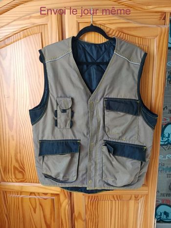 Veste de travail sans manche