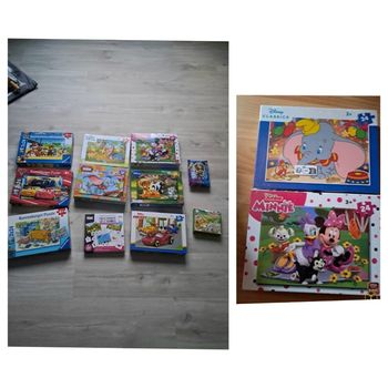 Lot de 16 puzzles 24 pièces