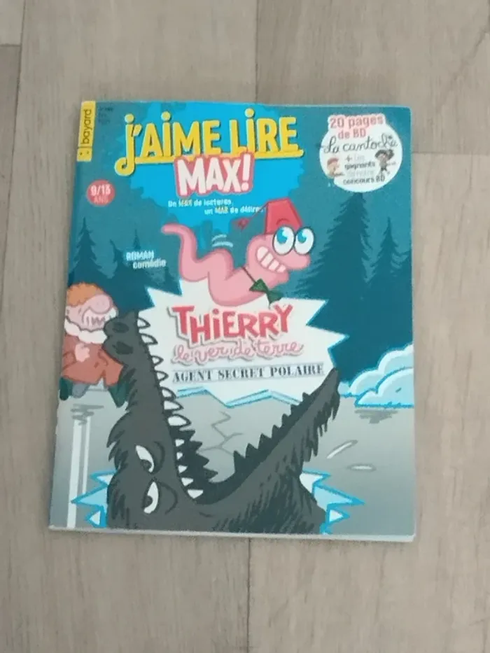 Lot de 7 magazines J’aime Lire Max année 2015-21 L068 - photo numéro 8
