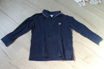 Polo bleu marine TAO
