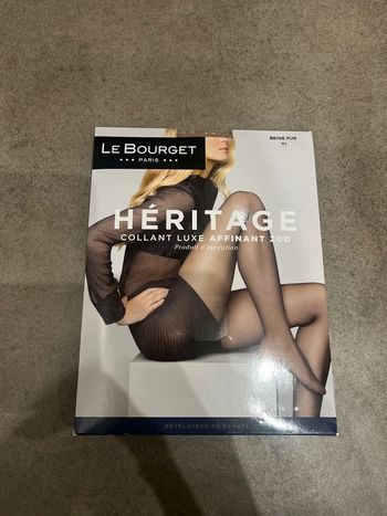 Collant luxe affinant 20D Héritage Le Bourget Paris neuf 🤍