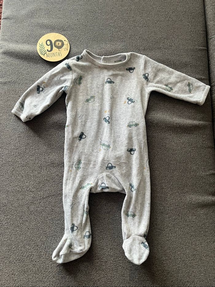 Pyjama velours 9mois
