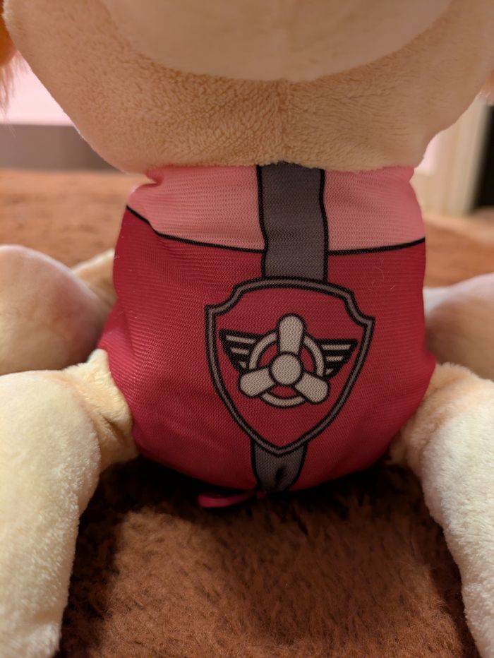 Sac à dos peluche stella pat patrouille - photo numéro 4
