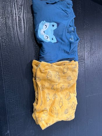 Pijama longue manches