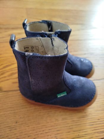 Bottines bleu marine