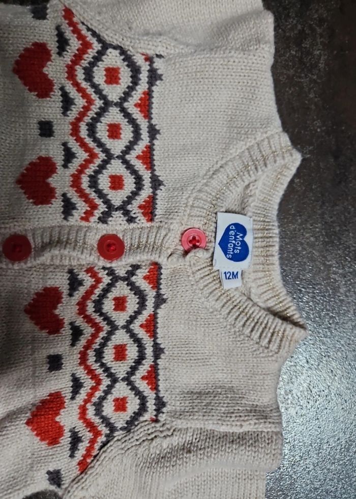 Gilet laine fille 👧 - photo numéro 3