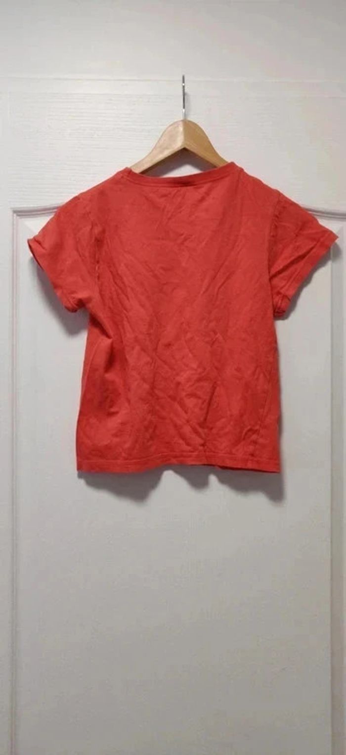 T-shirt mc haut de pyjama corail NKY 10 ans - photo numéro 2