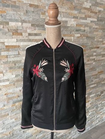 Bombers noir léger Kiabi taille 18 ans