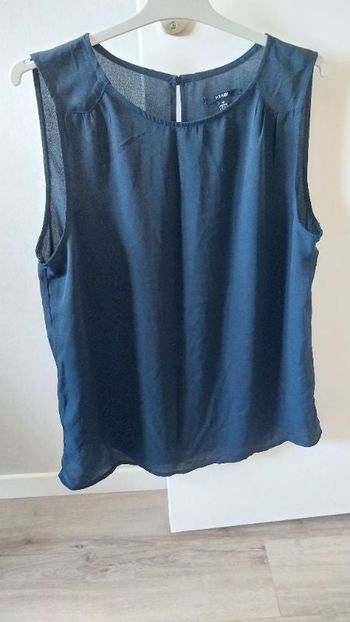 Débardeur femme bleu marine kiabi