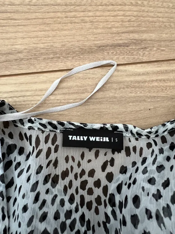 Blouse transparente à pois femme Tally Weijl - photo numéro 4
