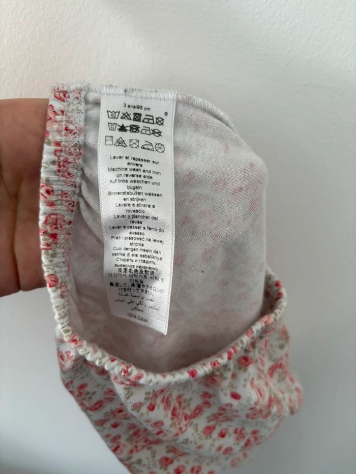 Legging fille - Taille 3 ans / 98 cm - Motif fleuri 🌸 - photo numéro 3