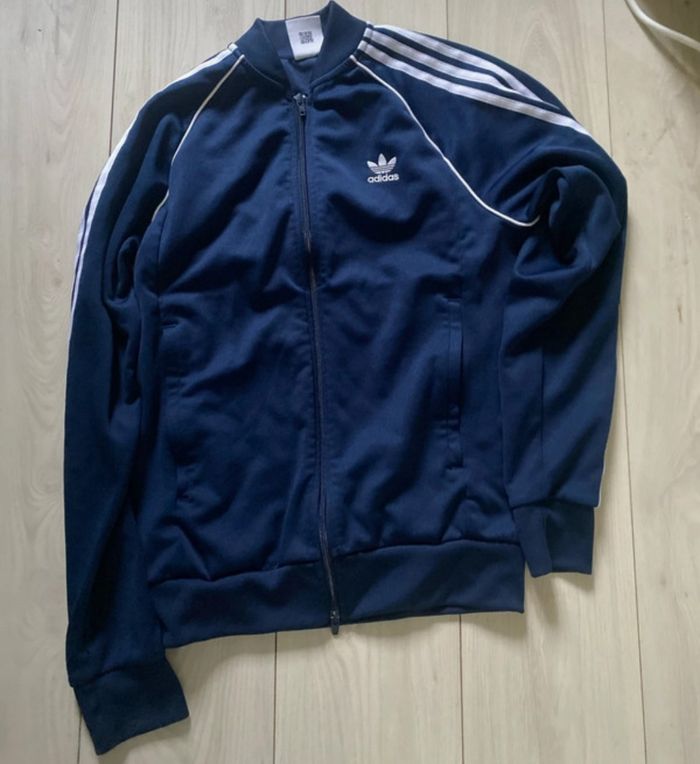 Ensemble adidas sst bleu - photo numéro 4