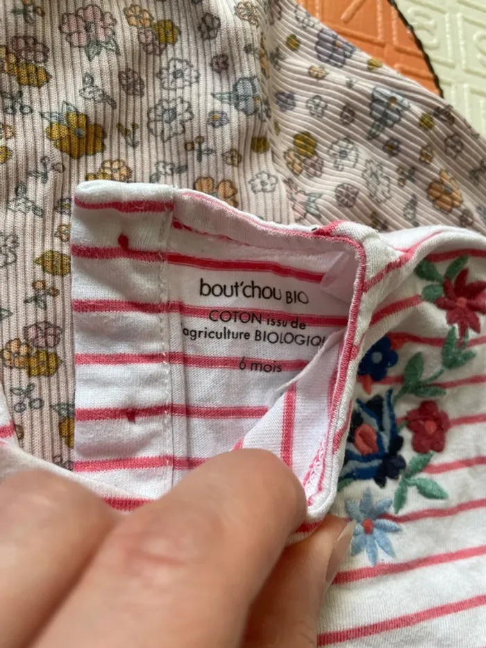Lot vêtements bébé fille 6 mois - photo numéro 4