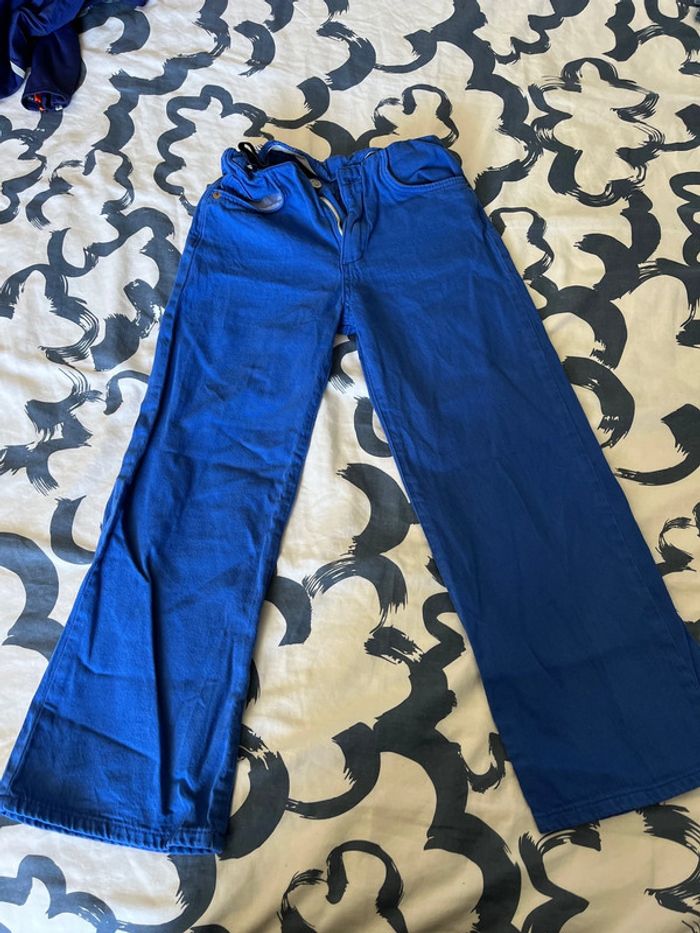 lot pantalons jeans zara 8 ans - photo numéro 4
